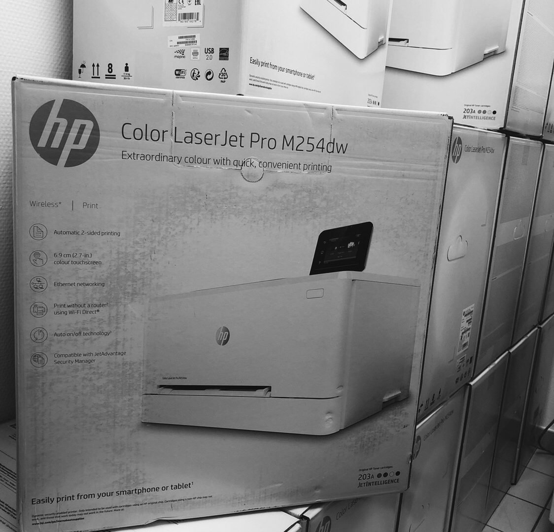 Nouvelle imprimante HP 254dw