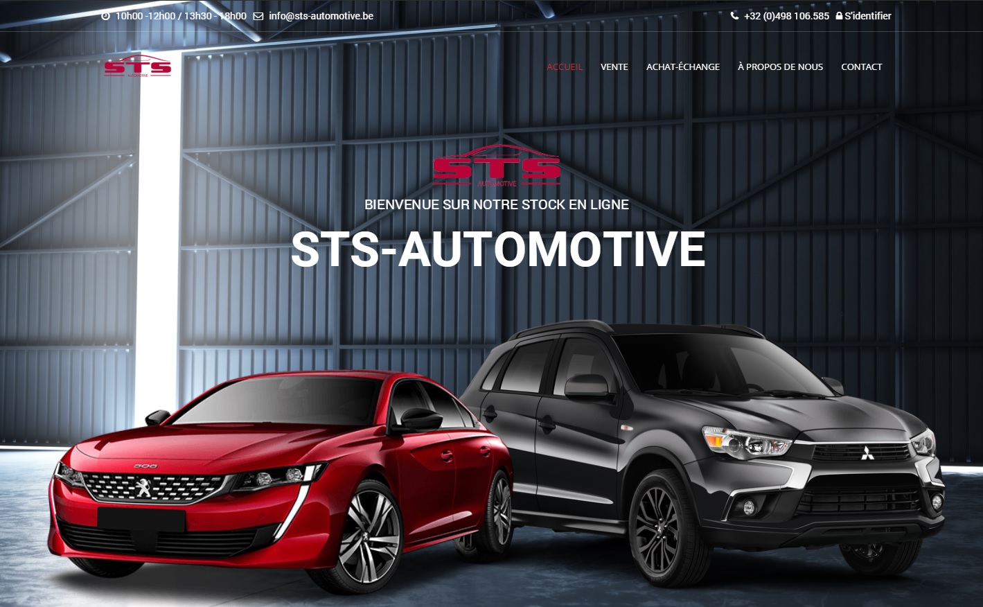 Lancement du site web STS-Automotive